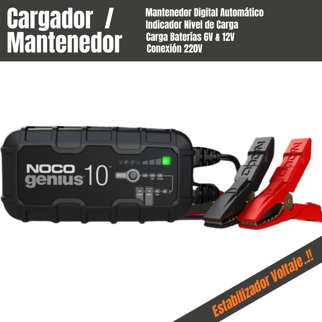 NoCo Genius 5 Cargador / Mantenedor Batería 5 Amp – AutoPro Store