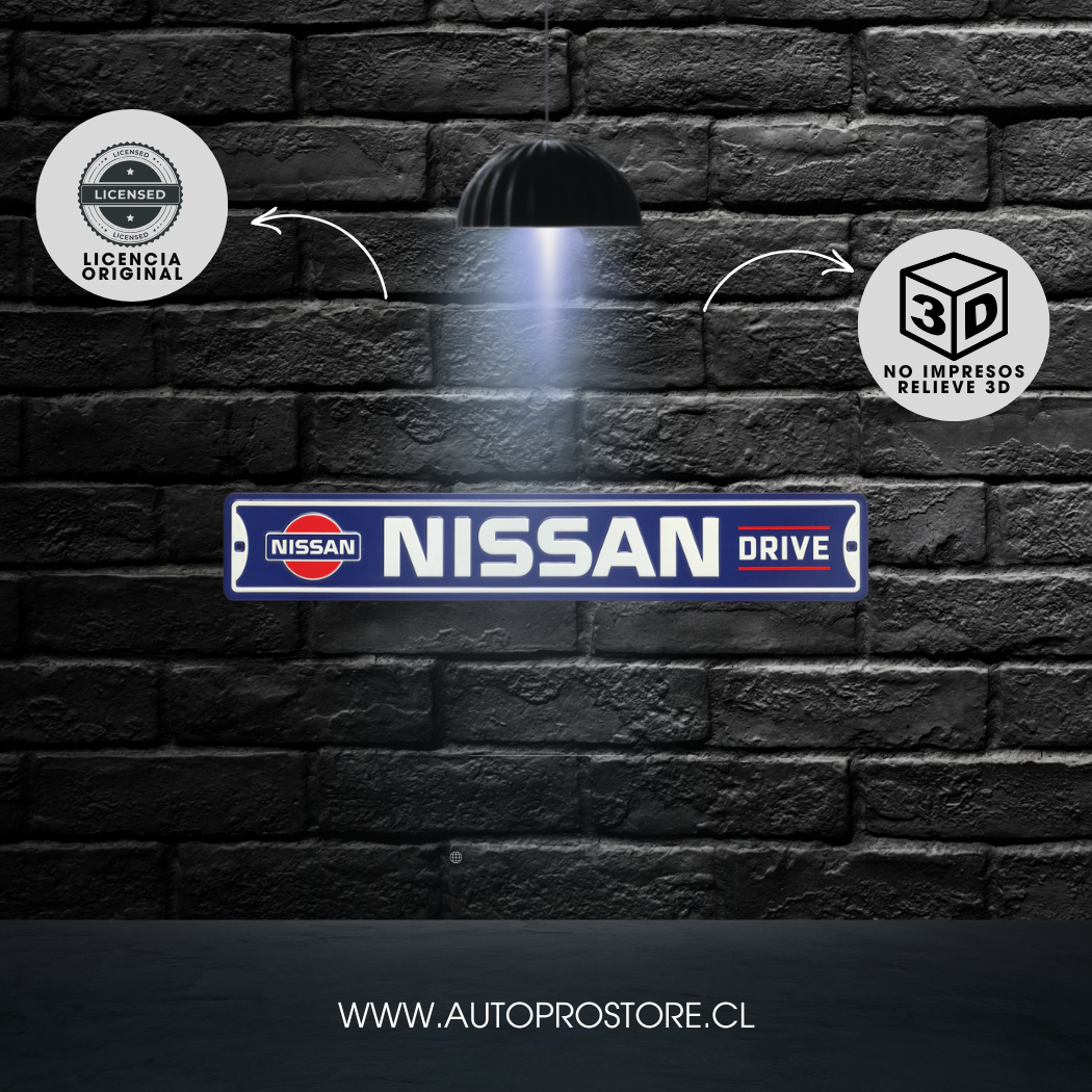 Cartel Troquelado - NISSAN DR