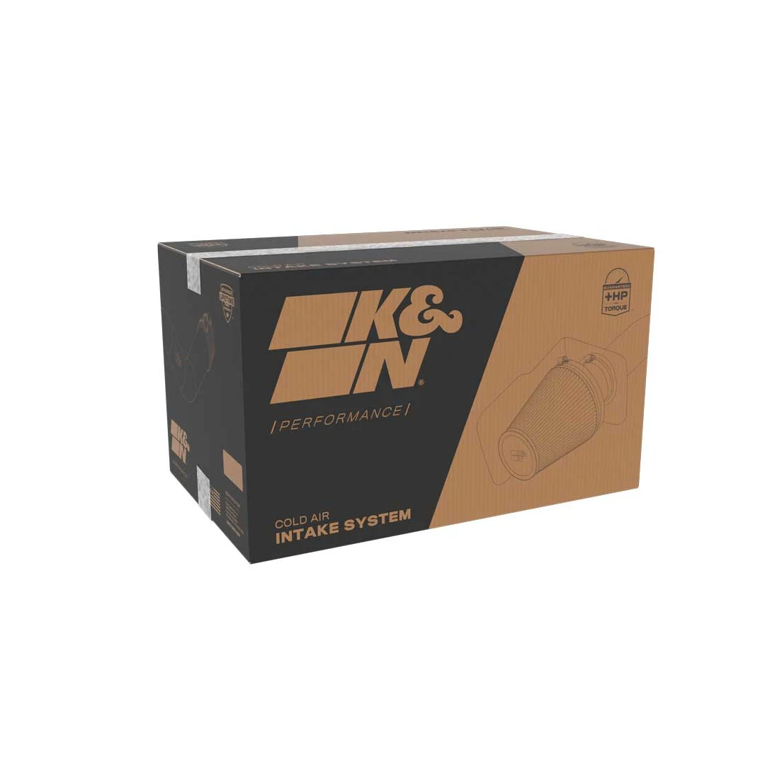 57S-8750 K&N INTAKE HIGH-FLOW, ROTO-MOLD TUBE - TOYOTA HILUX L4-2.8L DSL