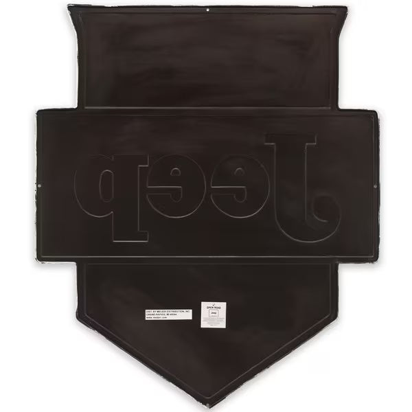 Cartel en Relieve Metal -JEEP METAL