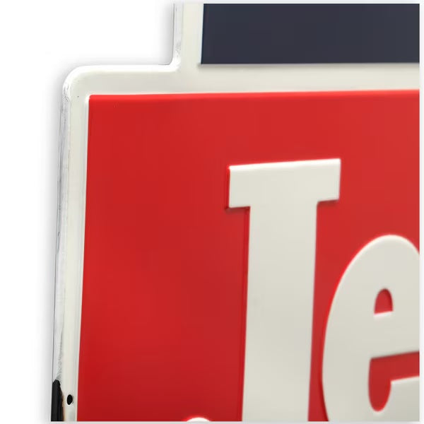 Cartel en Relieve Metal -JEEP METAL