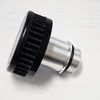 Oil Cap Breahter Adapter w/Filter Screw In Ford/Dodge Valve Cover-Black