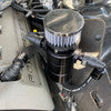 11-23 Mustang GT 5.0 or V6 Billet Dual Inlet Breather Tank Plug N Play ™