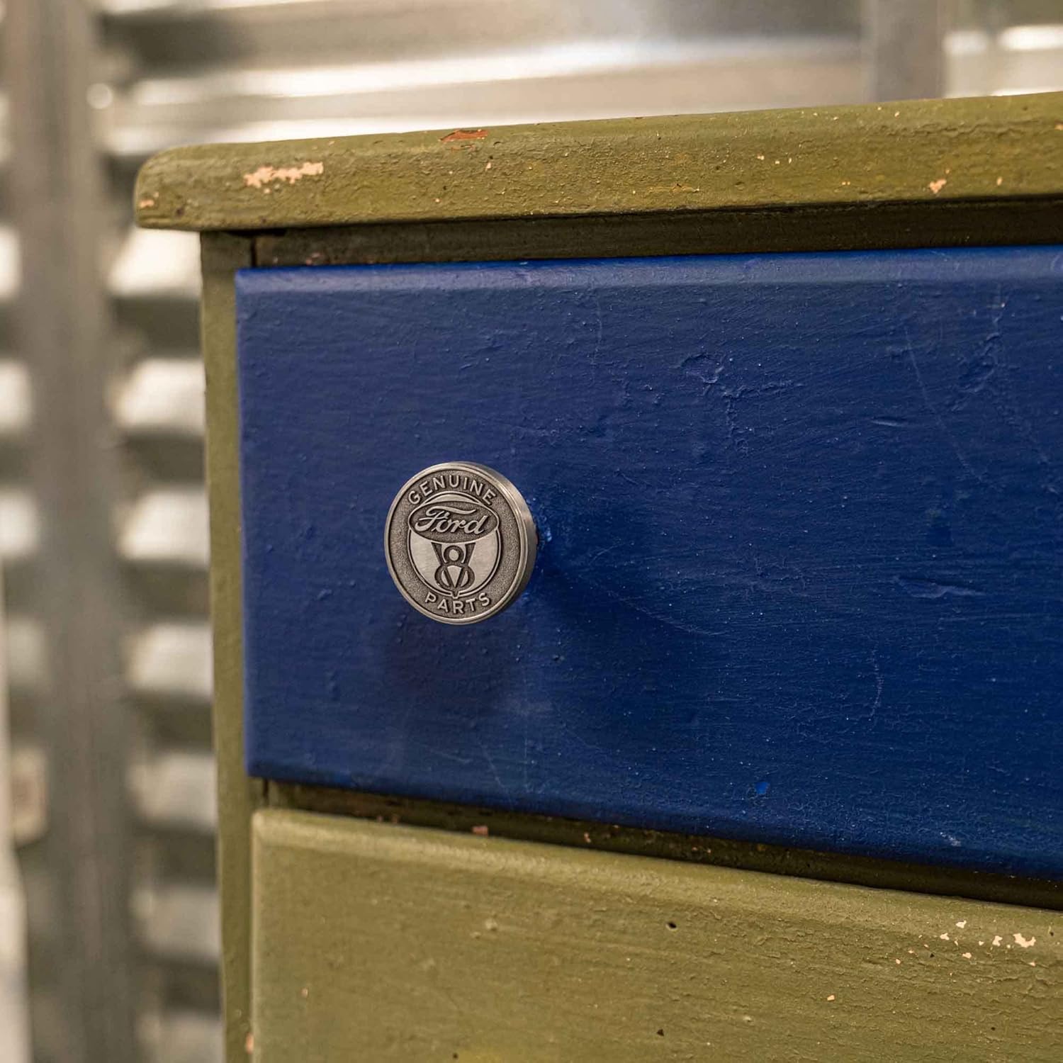 Cartel Troquelado - MANILLA METALICA - FORD