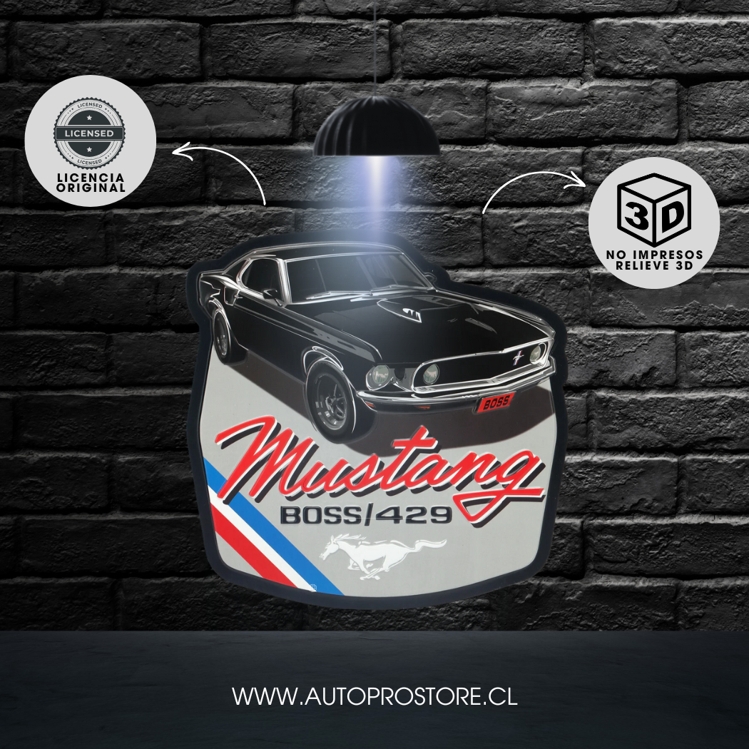 Cartel Troquelado - MUSTANG BOSS 429