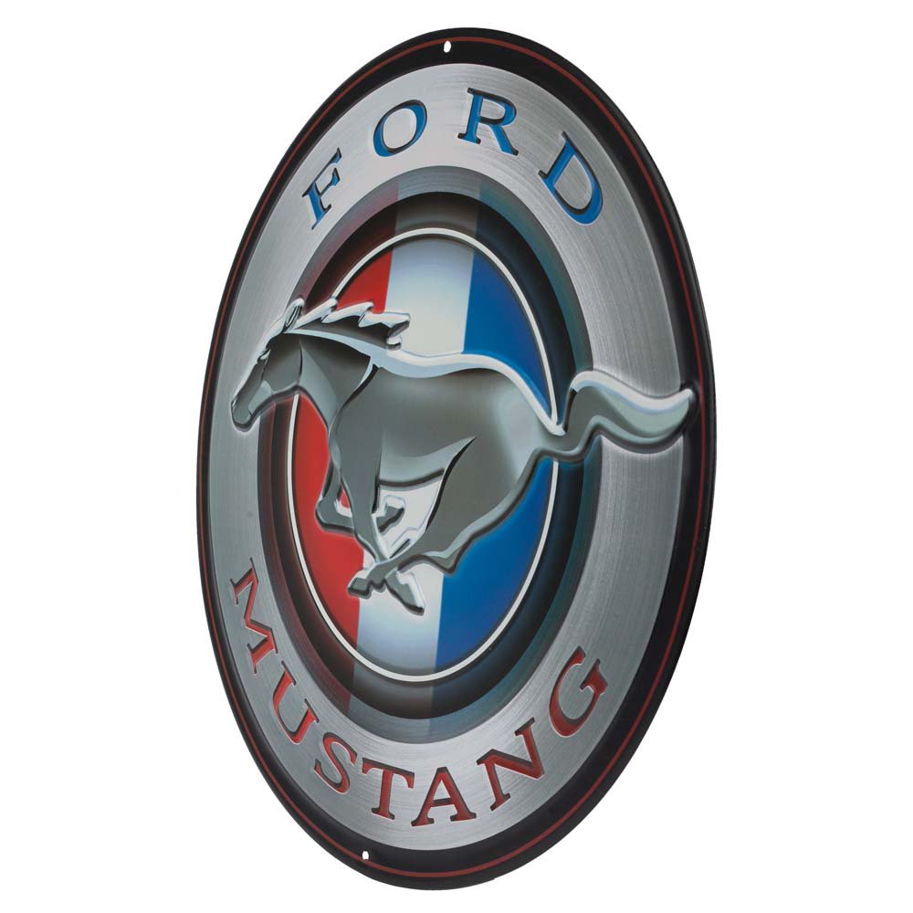Cartel en Relieve Metal -FORD MUSTANG