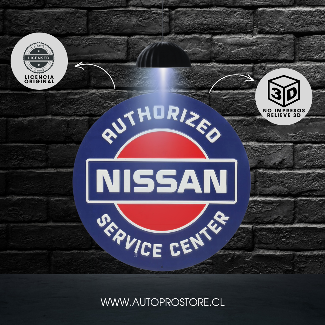 Cartel Troquelado - NISSAN