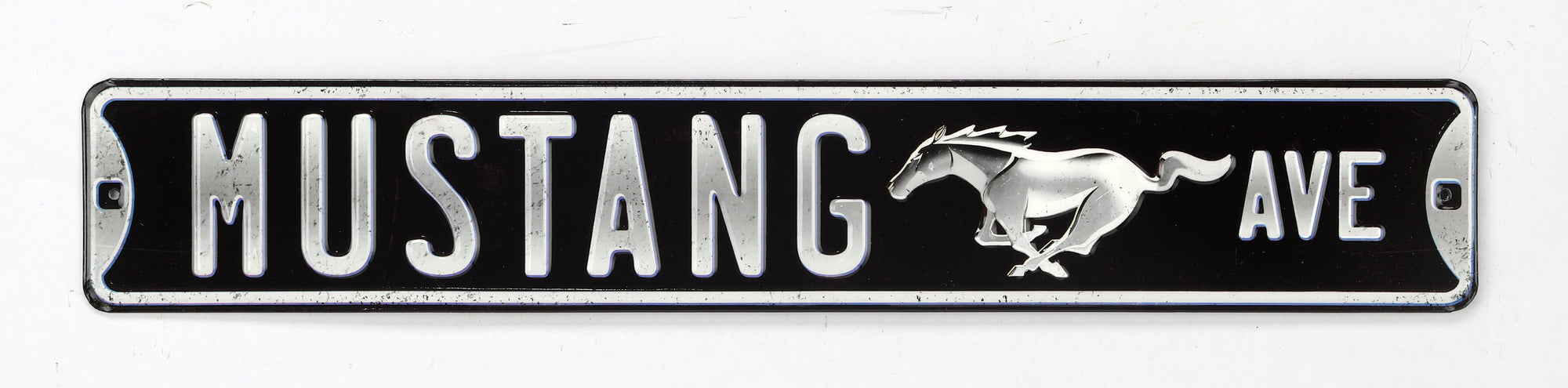 Cartel Troquelado - MUSTANG AVE.