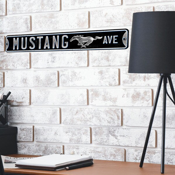 Cartel Troquelado - MUSTANG AVE.