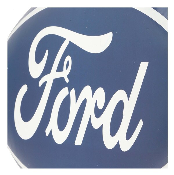 Cartel en Relieve Metal - FORD BOTON 77 cms!