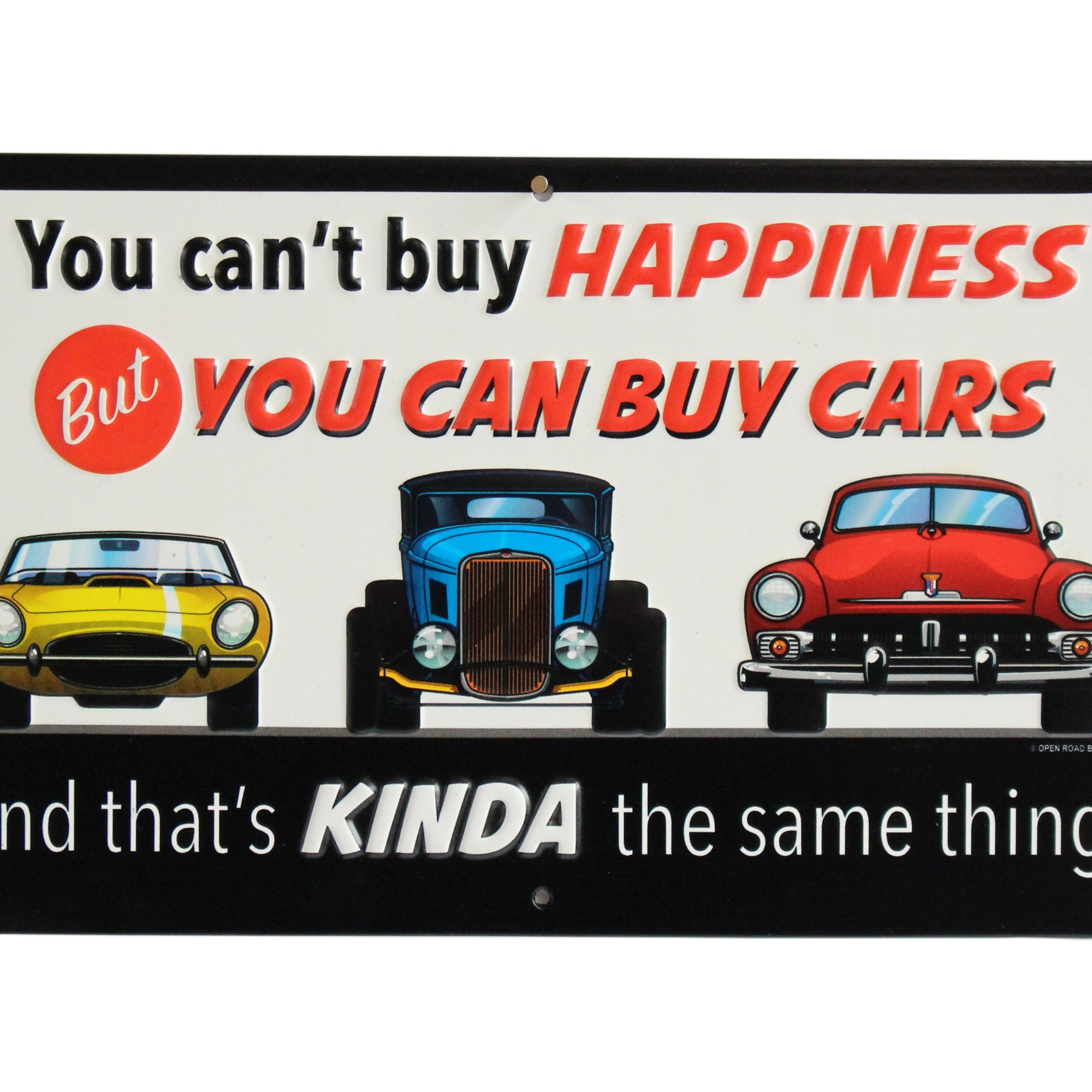 Cartel Troquelado - YOU CAN BUY CARS