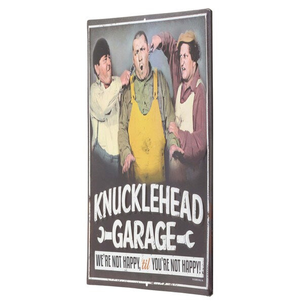 Cartel Troquelado - THREE STOOGES GARAGE