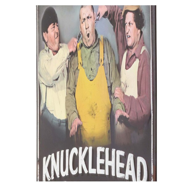 Cartel Troquelado - THREE STOOGES GARAGE