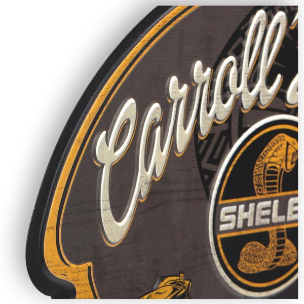 Cartel Troquelado - CARROLL SHELBY
