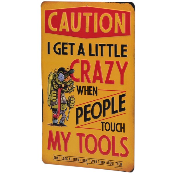 Cartel Troquelado - CRAZY TOUCH TOOLS