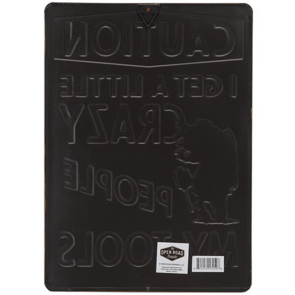 Cartel Troquelado - CRAZY TOUCH TOOLS