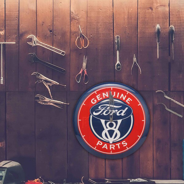 Reloj - GENUINE FORD PARTS METAL