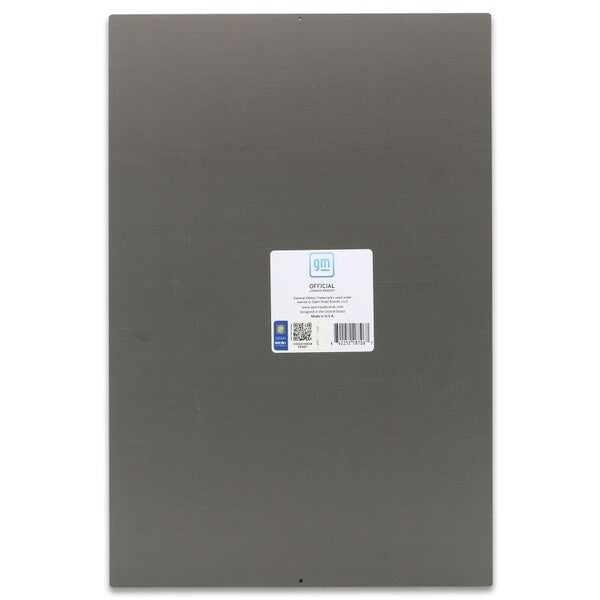 Cartel en Relieve Metal -GOOD WORK X-METAL