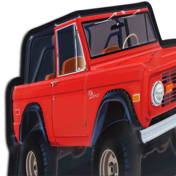 Cartel Troquelado - BRONCO