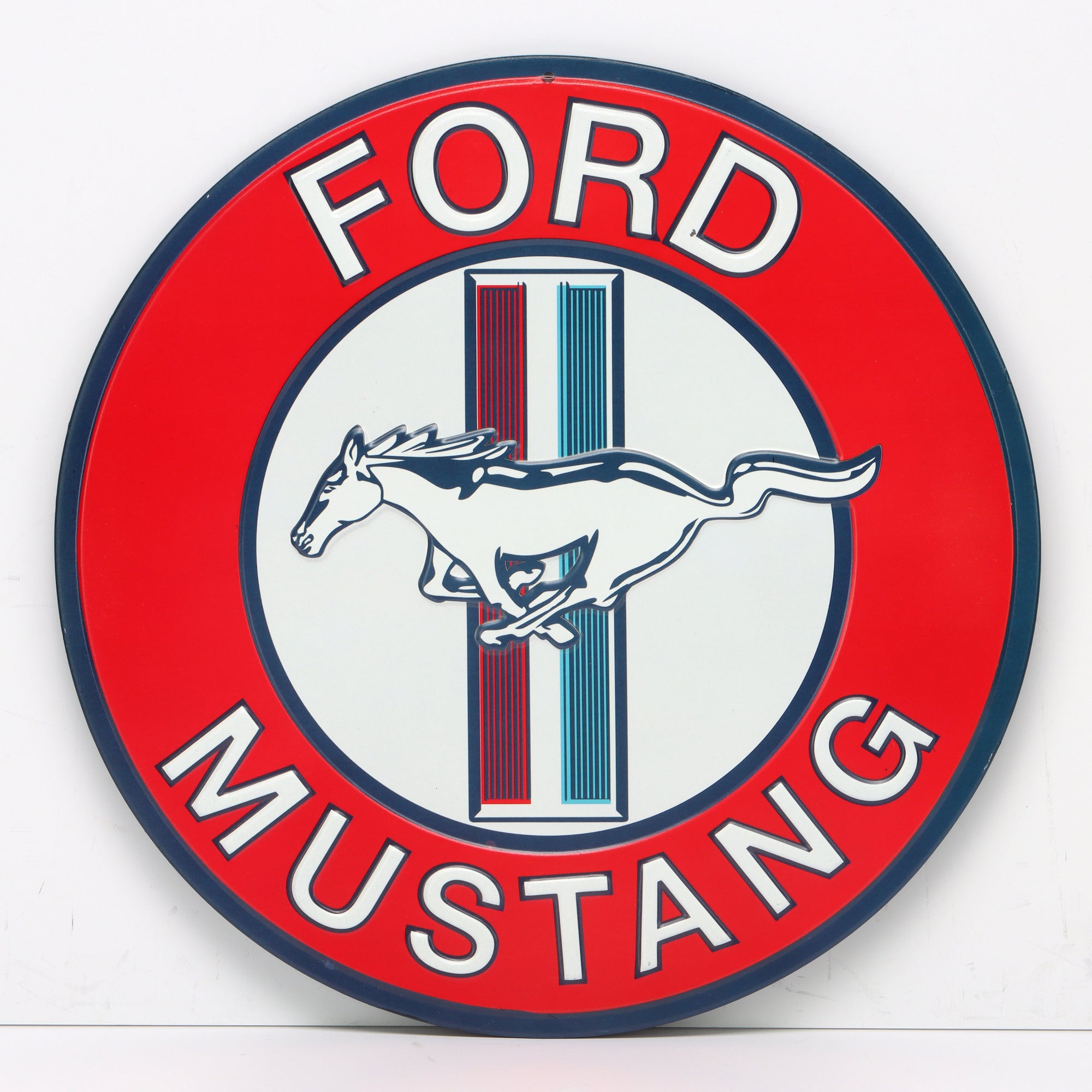Cartel Troquelado - FORD MUSTANG METAL