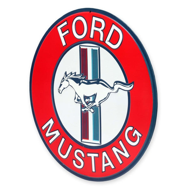 Cartel Troquelado - FORD MUSTANG METAL