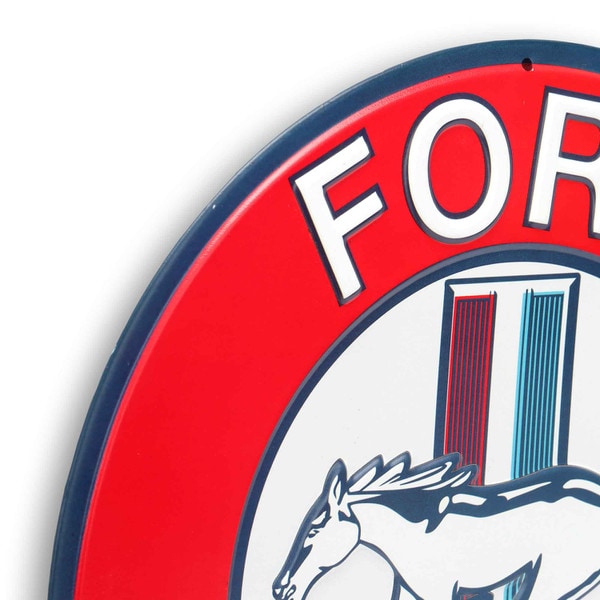 Cartel Troquelado - FORD MUSTANG METAL