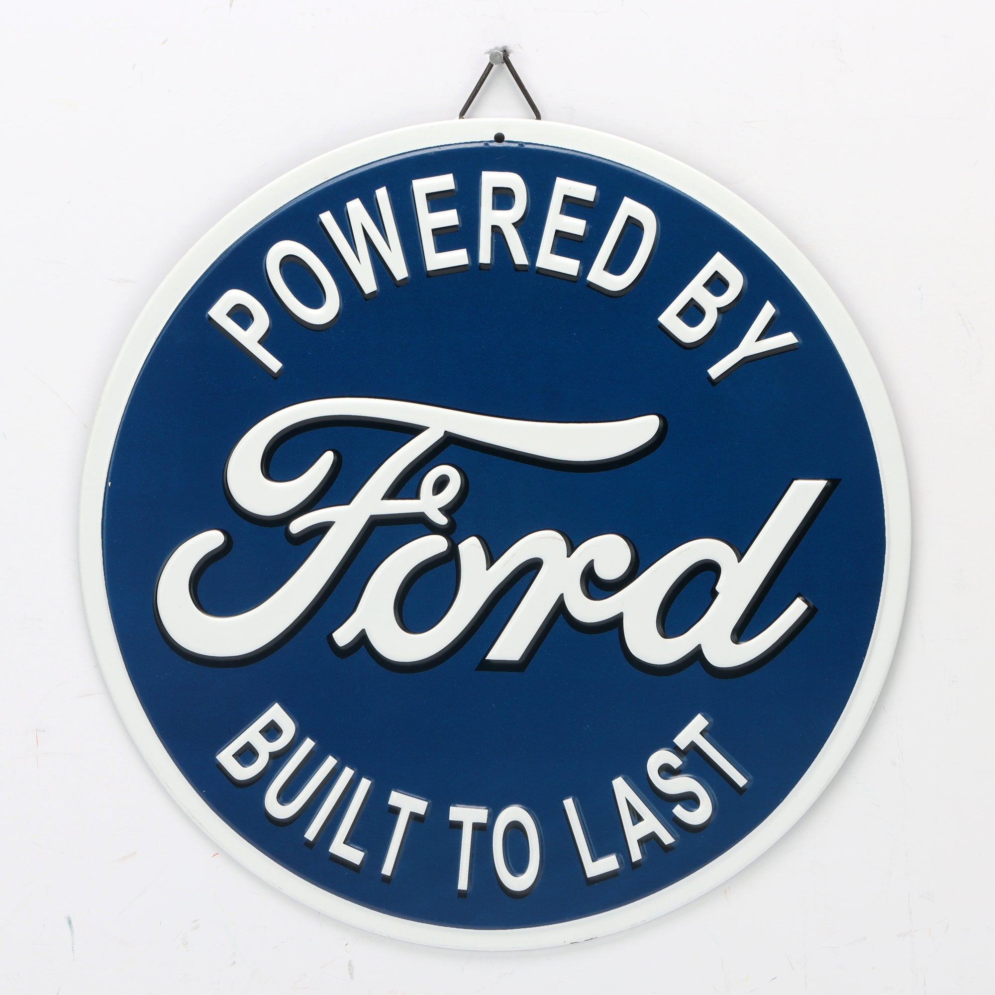 Cartel Troquelado - POWERED BY FORD METAL