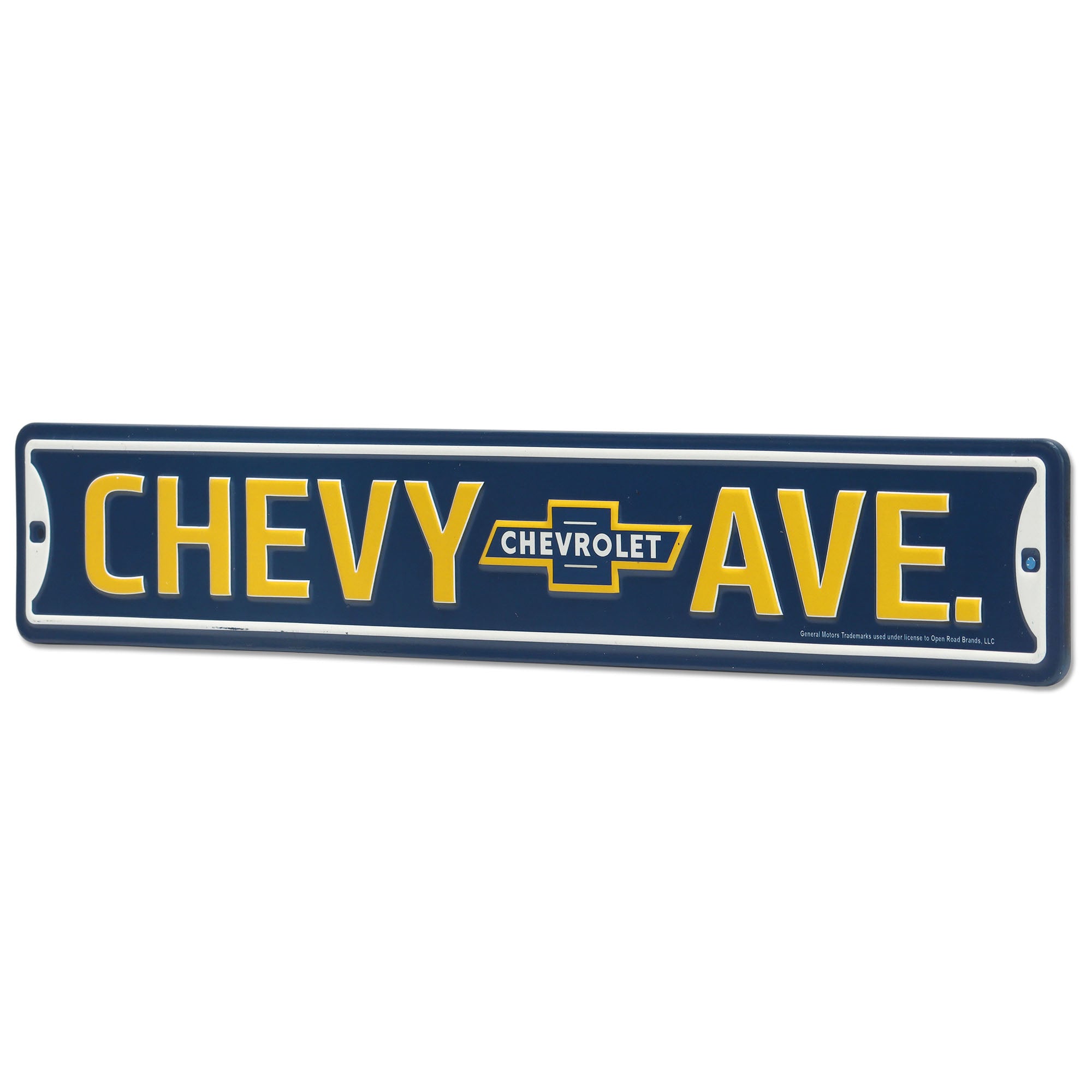 Cartel Troquelado - CHEVY AVE