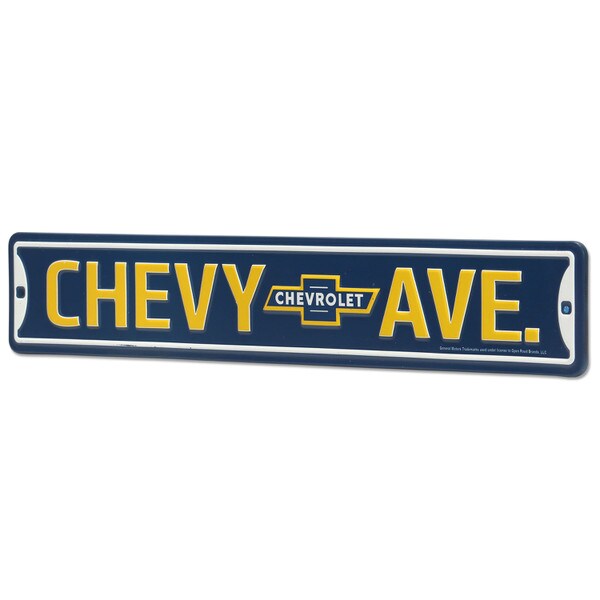 Cartel Troquelado - CHEVY AVE
