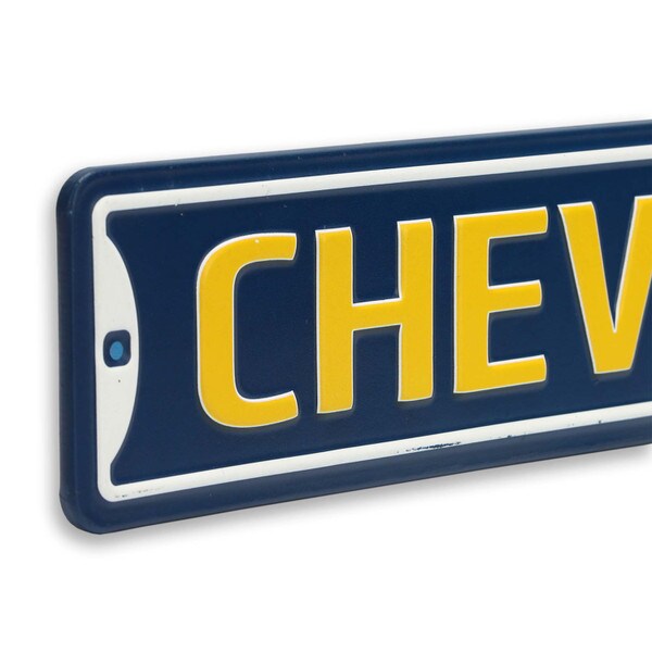 Cartel Troquelado - CHEVY AVE