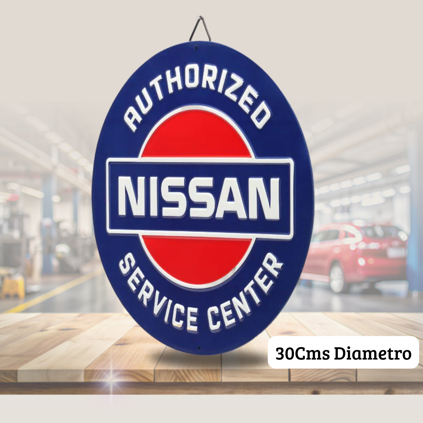 Cartel Troquelado - NISSAN