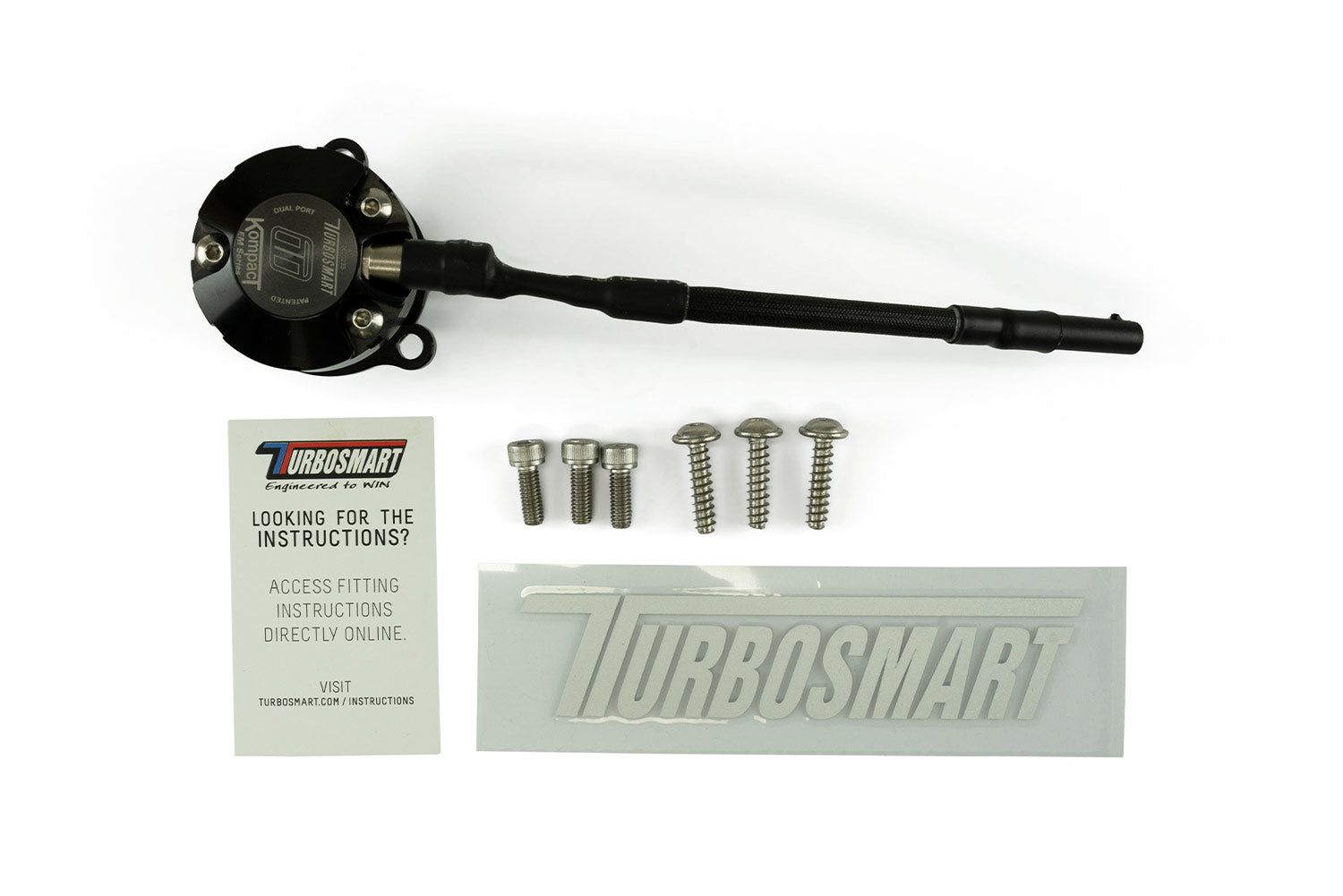 Turbosmart +21 Bronco 2.0/2.3/2.7L Ranger Raptor 2.0L Kompact EM Dual Port VR19 Blow-Off Valve