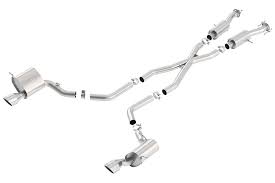 140632 Borla 2015 Jeep Grand Cherokee SRT8 S-Type Dual Round Rolled Exit Catback Exhaust