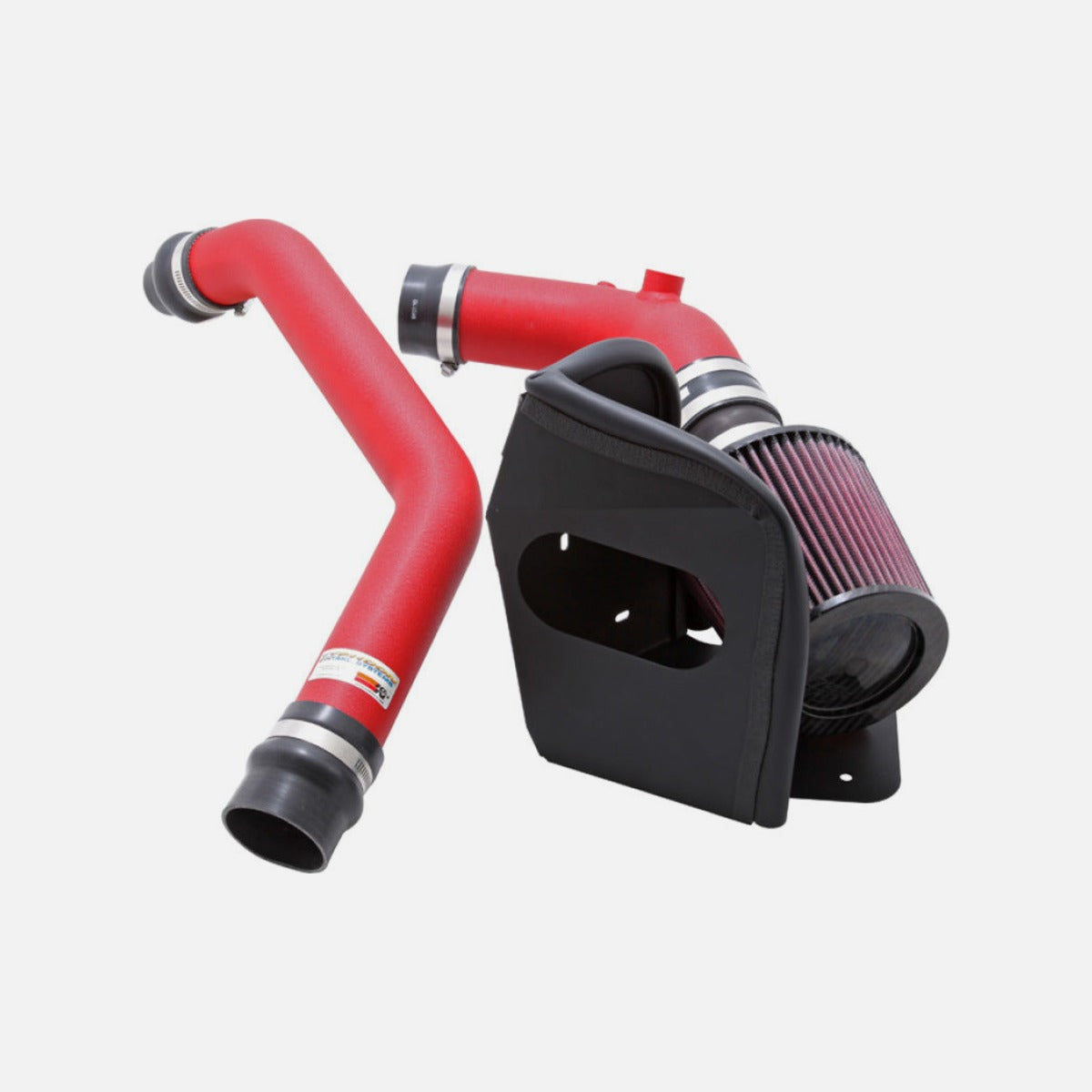 69-6546TWR K&N 08-09 Mitsubishi Evo X Wrinkle Red Typhoon Short Ram Intake