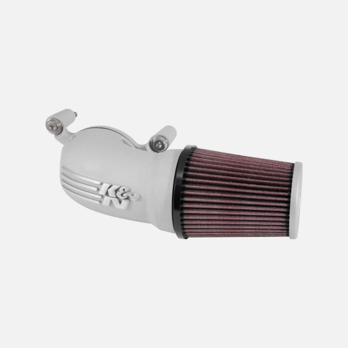 K&N 08-17 Harley-Davidson Touring Models Performance Air Intake System - Silver