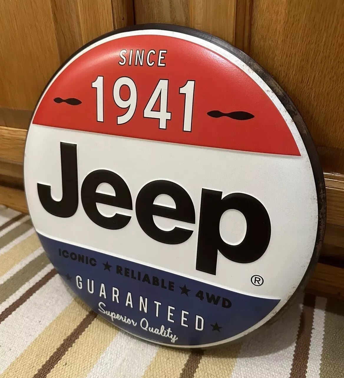 Cartel Troquelado - JEEP SINCE 1941