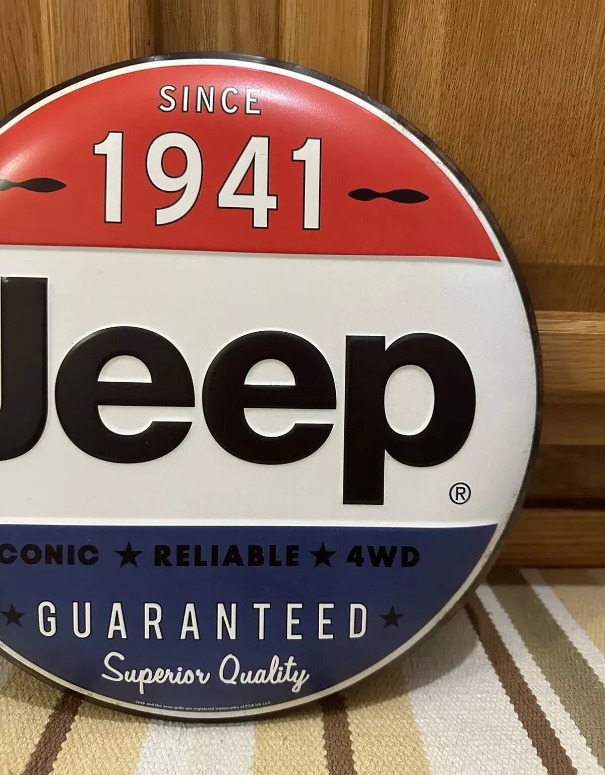 Cartel Troquelado - JEEP SINCE 1941