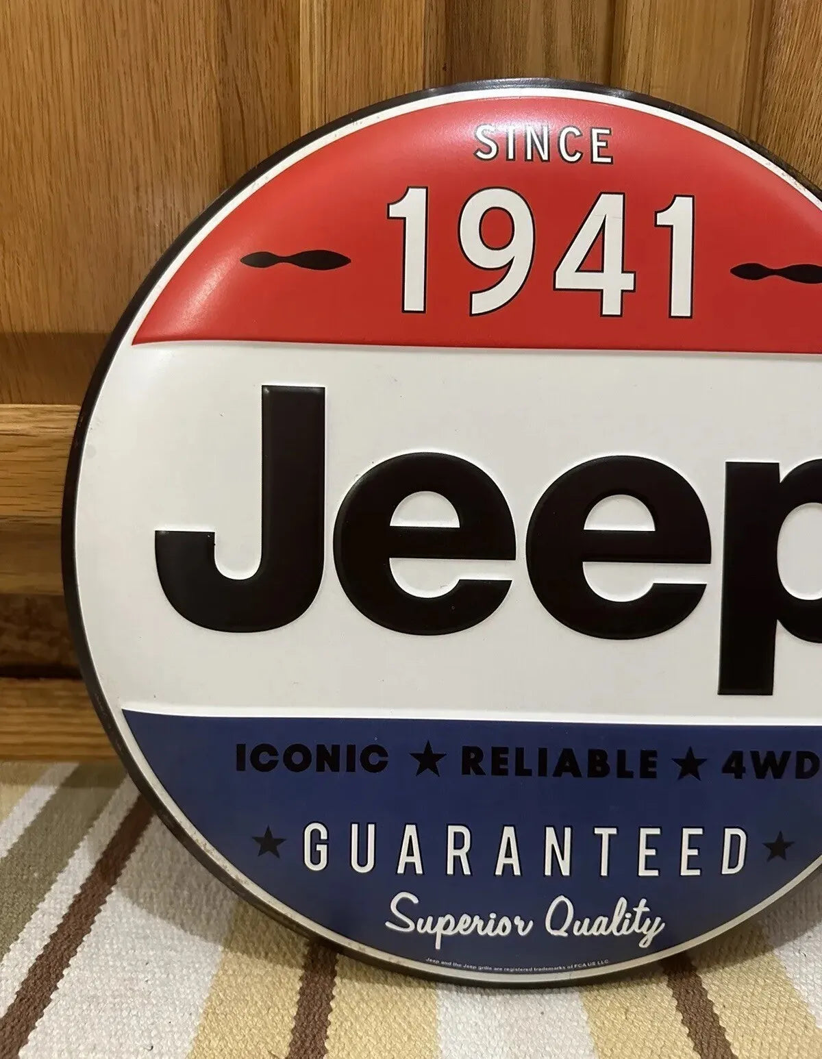 Cartel Troquelado - JEEP SINCE 1941