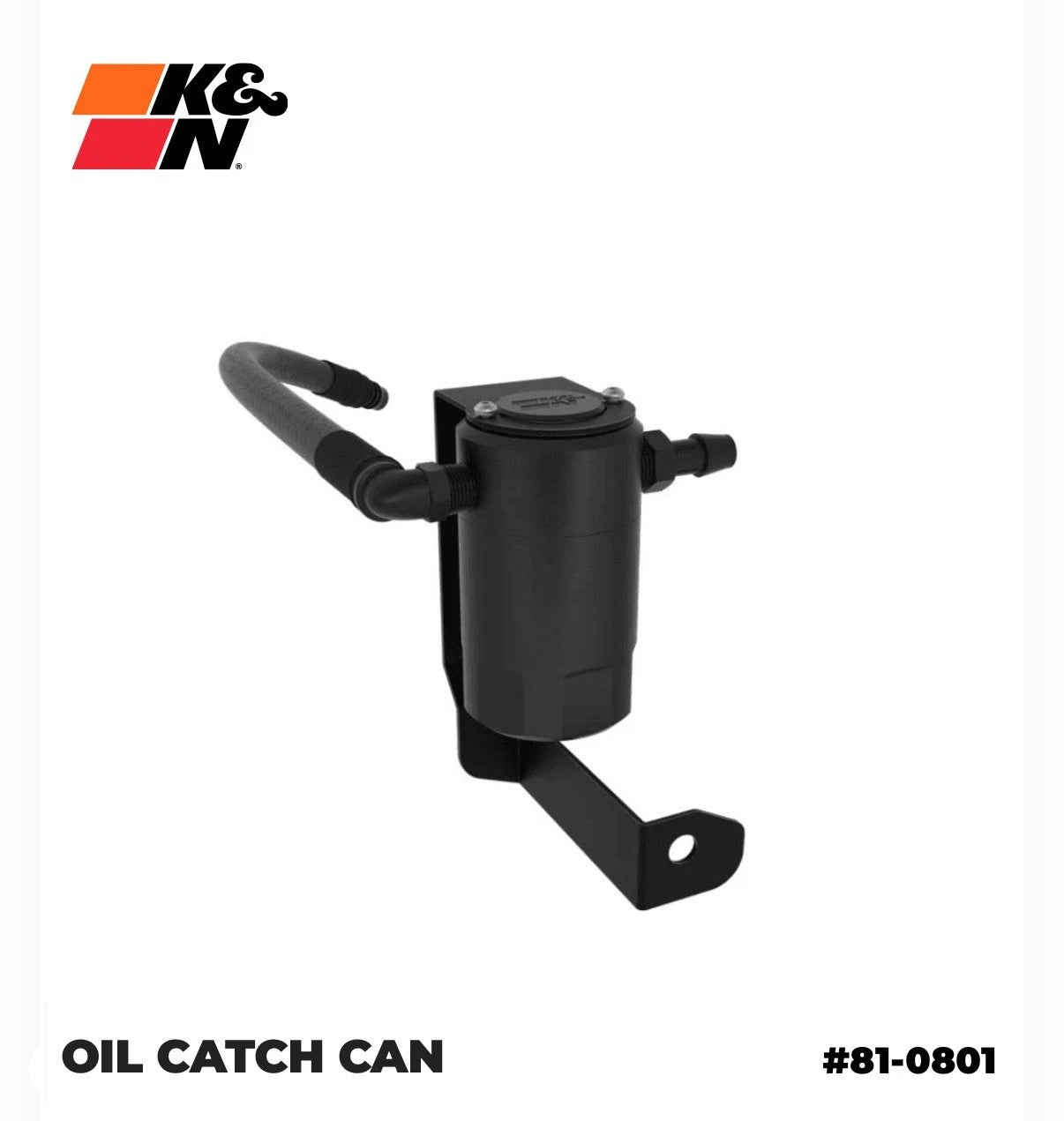 K&N 81-0801 Oil Catch Can 2011-23 6.4L V8 Challenger Charger 300 Jeep Durango