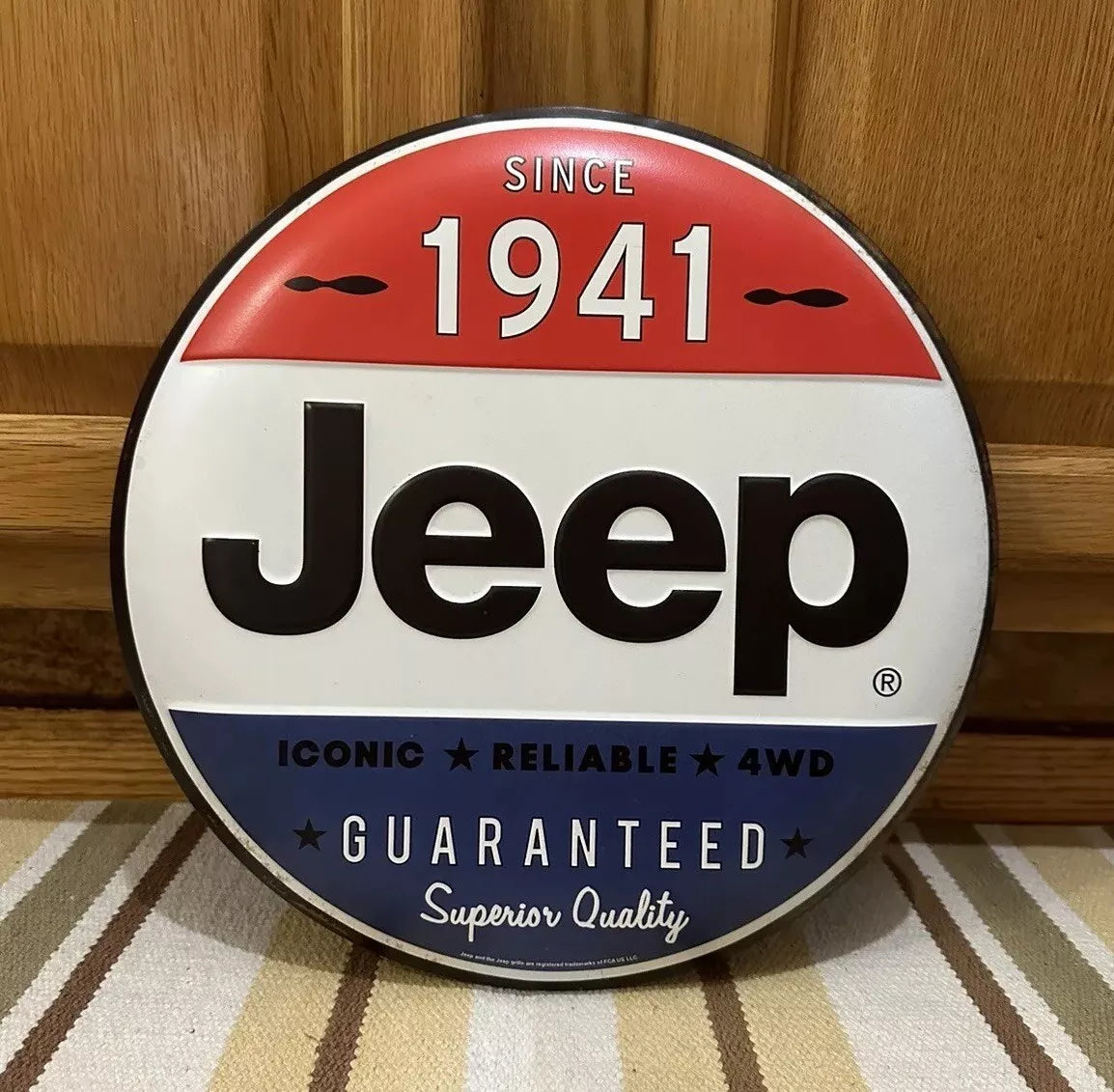 Cartel Troquelado - JEEP SINCE 1941