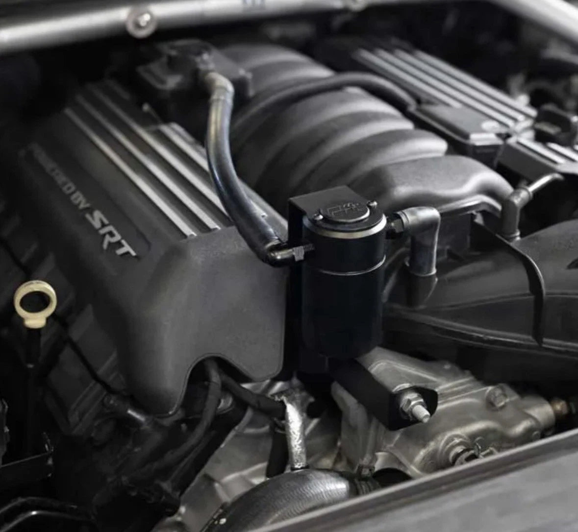 K&N 81-0801 Oil Catch Can 2011-23 6.4L V8 Challenger Charger 300 Jeep Durango