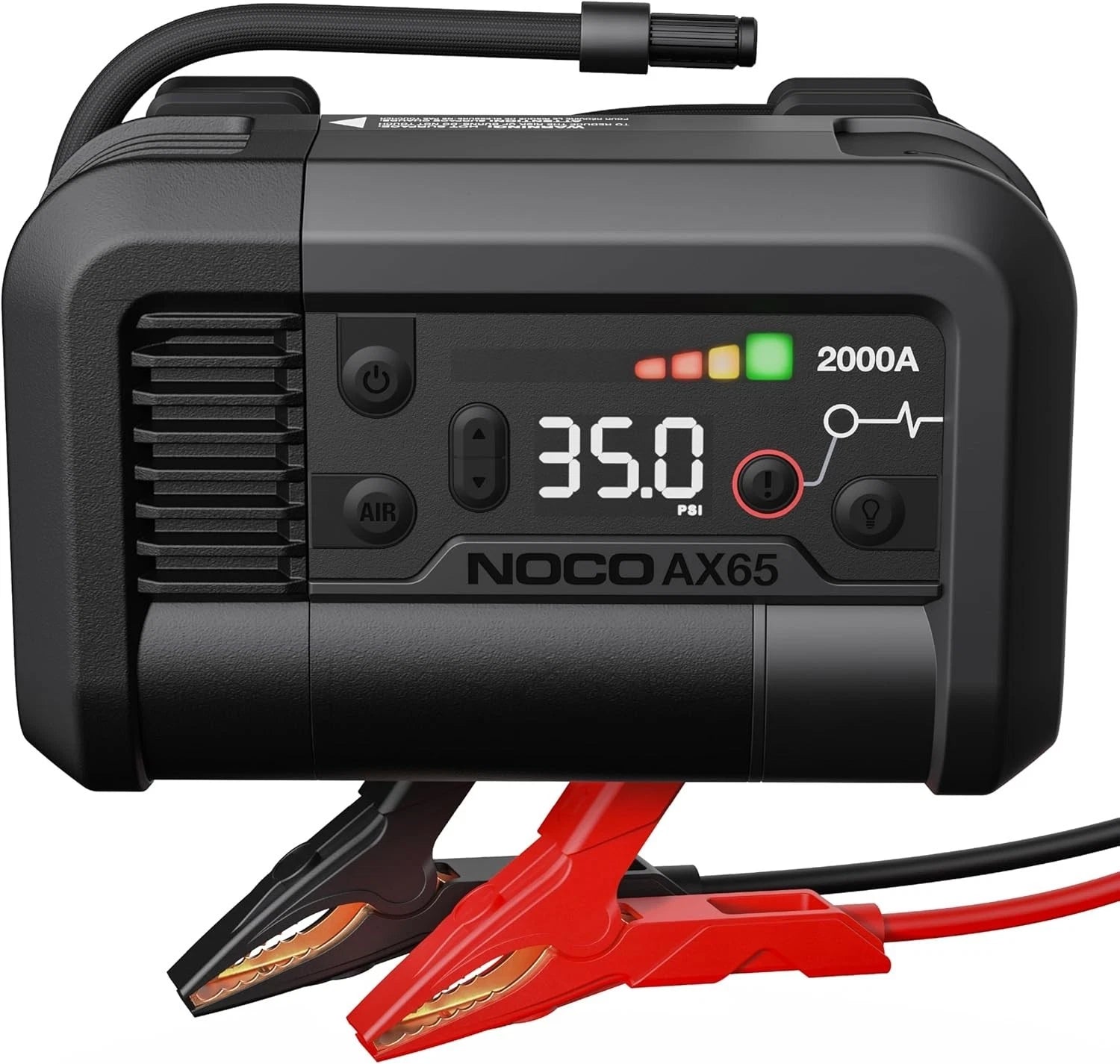 NOCO 2000A Boost Air Jump Starter and 100PSI Air Compressor AX65