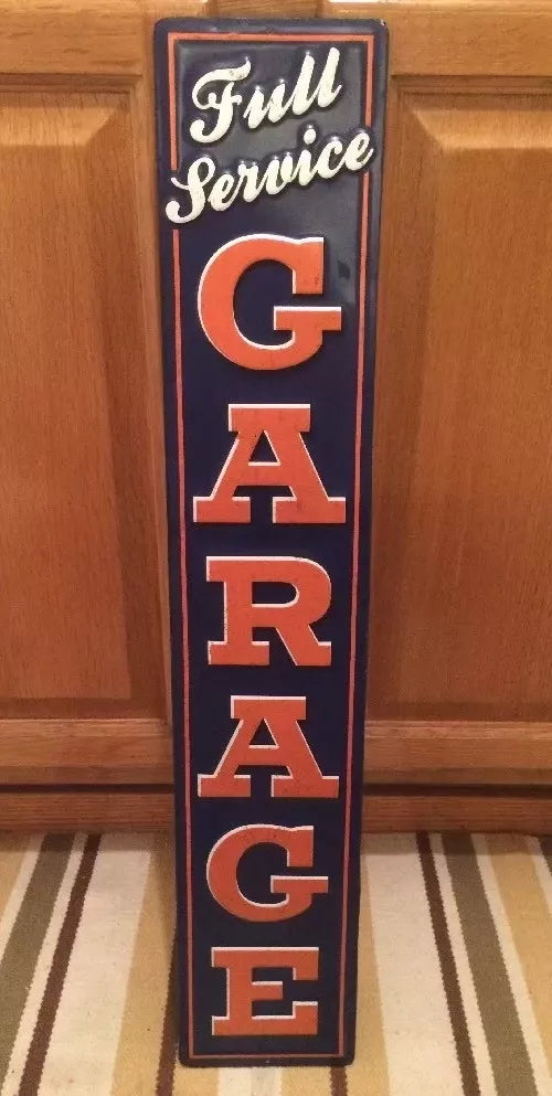 Cartel Troquelado - FULL SERVICE GARAGE