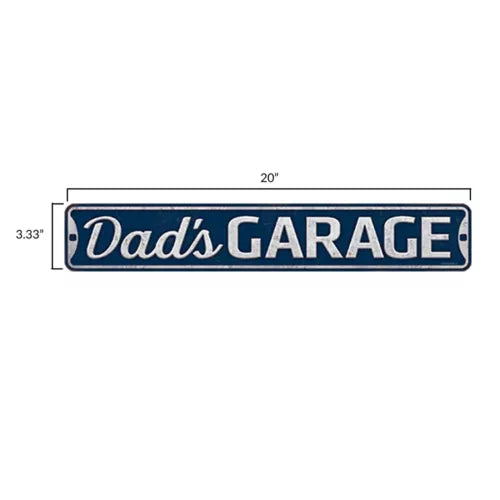 Cartel Troquelado - DAD’S GARAGE