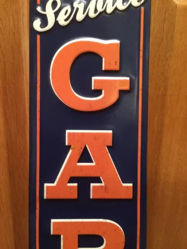 Cartel Troquelado - FULL SERVICE GARAGE