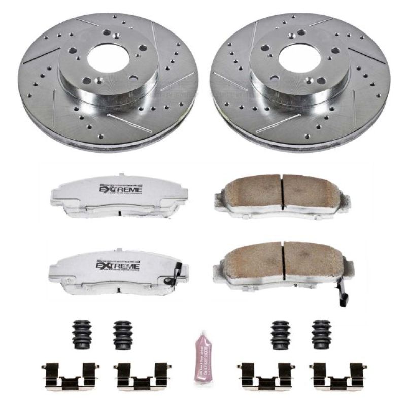 Power Stop 03-07 Honda Accord Kit Frenos Z26 SPORT - DELANTERO
