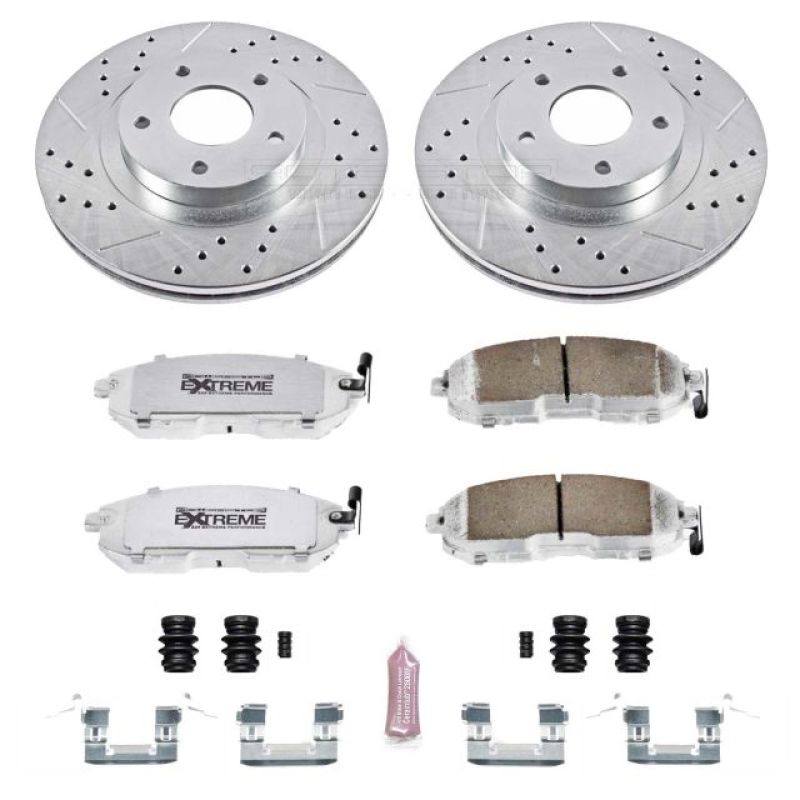 Power Stop 02-04 Infiniti I35 Kit Frenos Z26 SPORT - DELANTERO