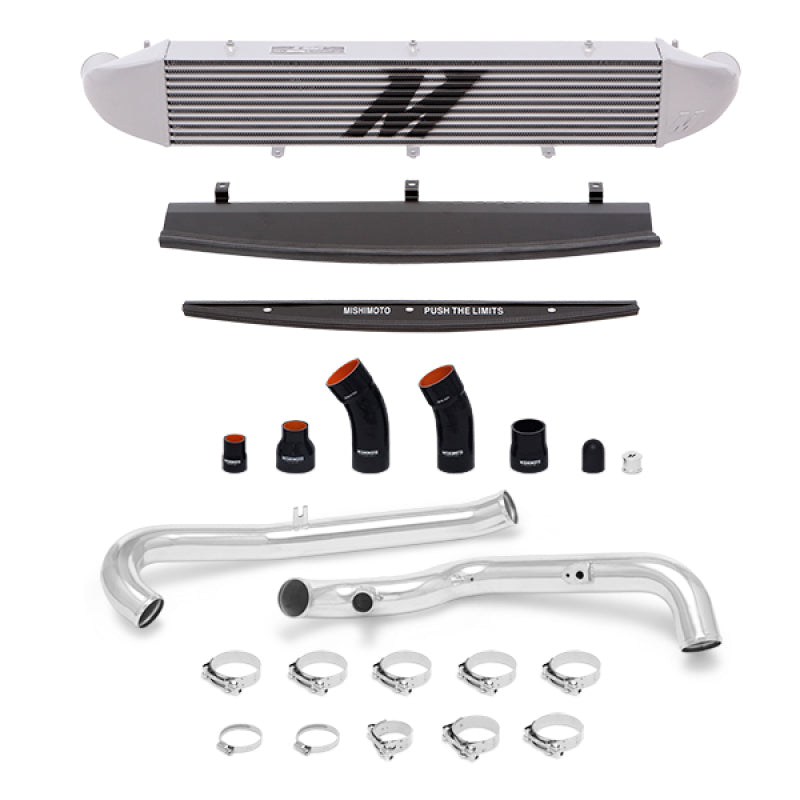 MMINT-FIST-14KPSL Mishimoto 2014-2016 Ford Fiesta ST 1.6L Front Mount Intercooler (Silver) Kit w/ Pipes (Silver)