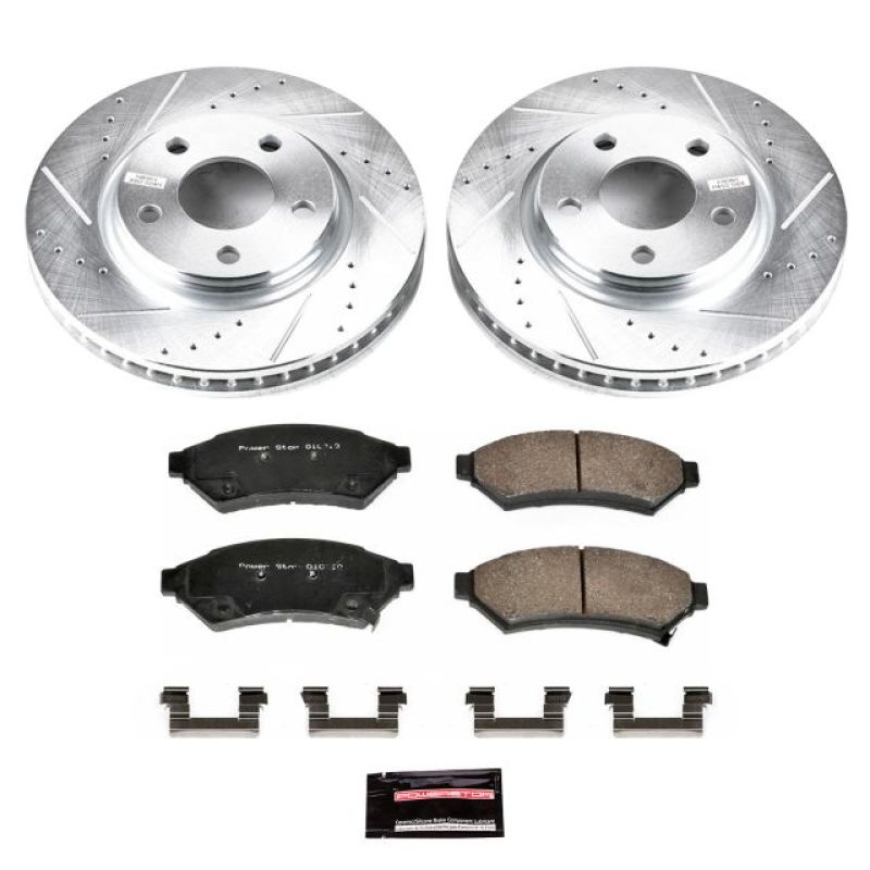 Power Stop 05-09 Buick Allure Kit Frenos Z23 EVO - DELANTERO
