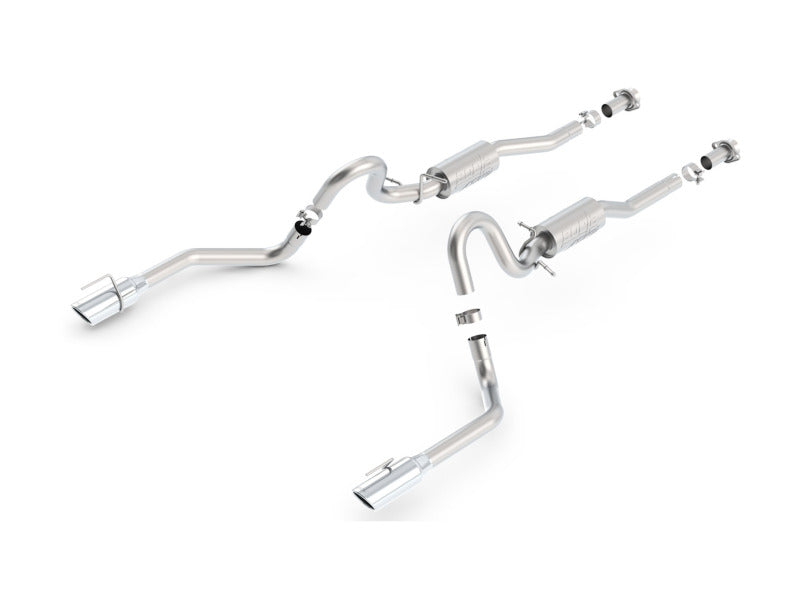 140458 Borla 99-04 Ford Mustang GT 4.5L V8 AT/MT RWD 2dr ATAK SS Catback Exhaust